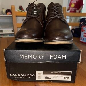 NIB! London Fog Brown Tyler Chukka Boots Size 12